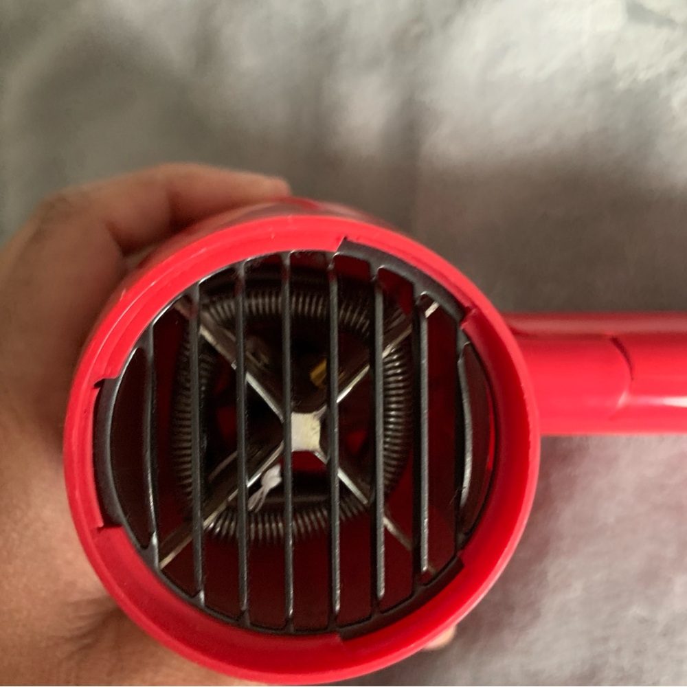 Vidal Sassoon Red/pink Hair Dryer small tiny hair dryer - Picture 6 of 8